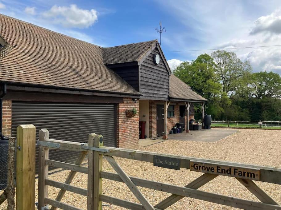 Apartmán The Stable, Grove End Farm Petworth Exteriér fotografie